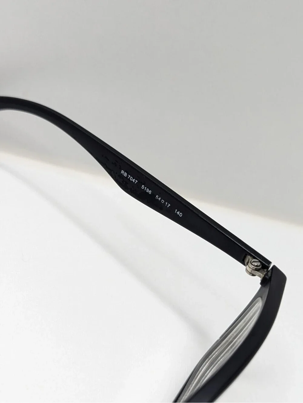 Ray-Ban Eyeglasses RB 7047 5196 Matte Black Square Frame Size: 54-17-140 Classic